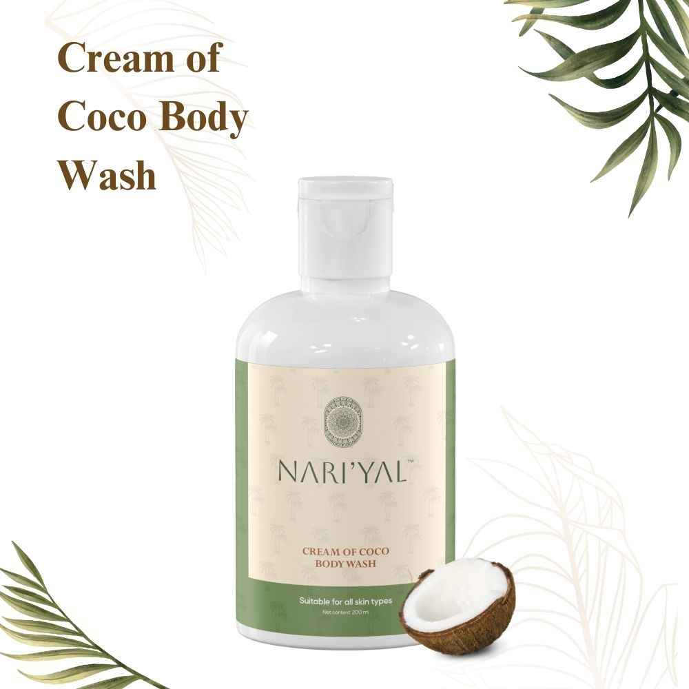 Buy NARI'YAL Cream Of Coco Body Wash for Gentle Cleansing and Nourishment - 200 ml - Purplle