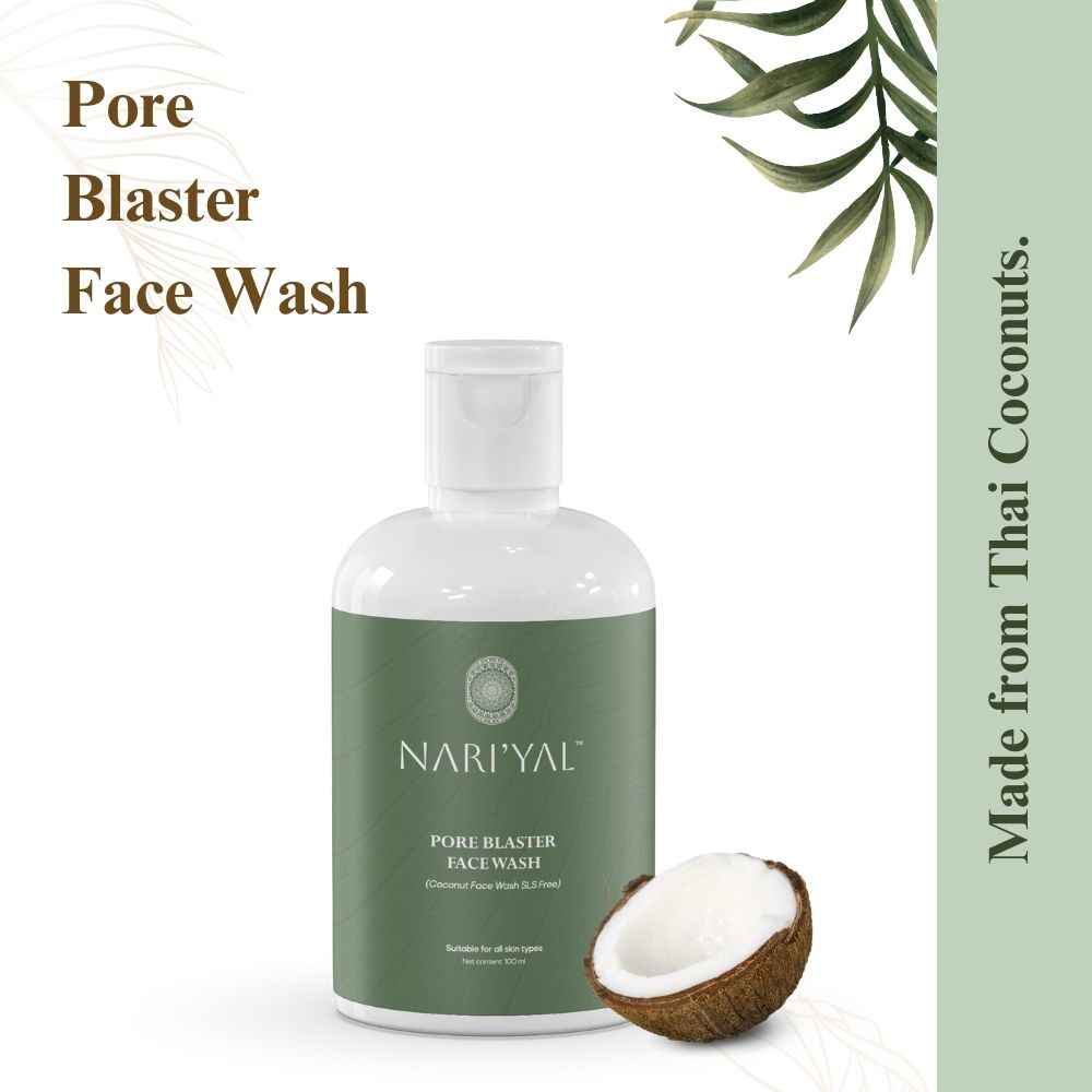 Buy NARI'YAL Pore Blaster, Hydrating Facewash To Improve Skin Texture - 100 ml - Purplle