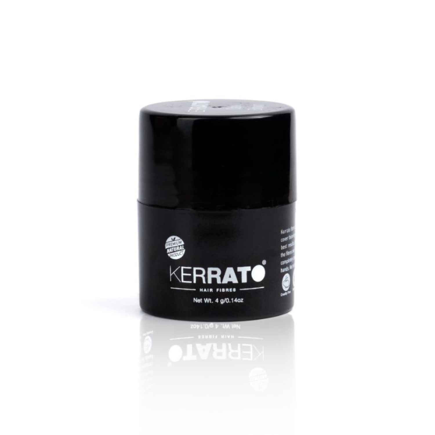 Buy Kerrato Natural Keratin Hair Fibres For Thinning Hair - Natural Black| 4 gm - Purplle