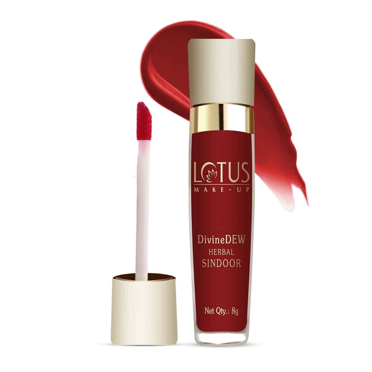 Buy Lotus Make-Up Divine Dew Herbal Sindoor Rosy Blush | Water and Smudge Resistant | Preservative Free | 8 gm - Purplle