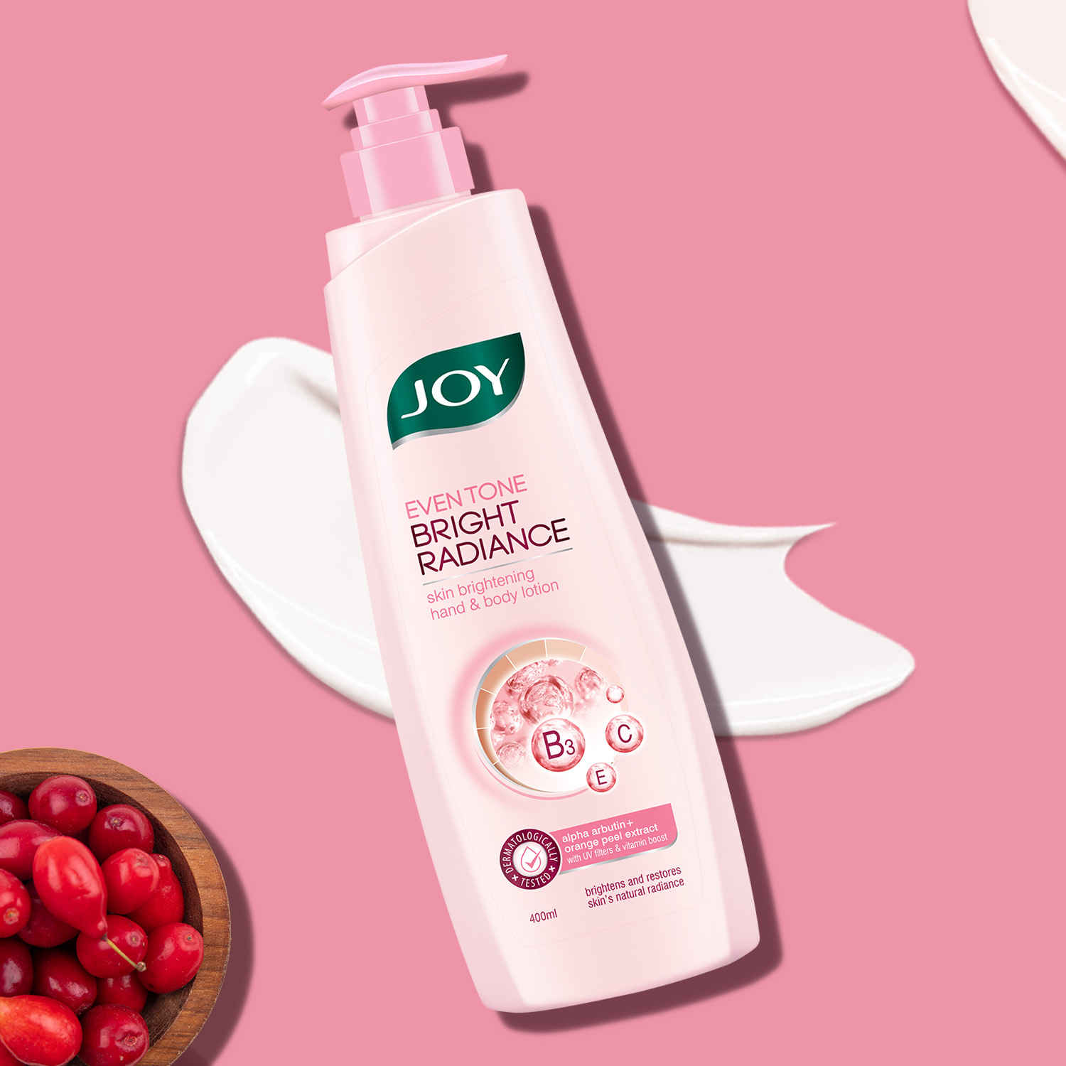 Buy Joy Even Tone Bright Radiance Skin Brightening Hand & Body Lotion (400 ml) - Purplle
