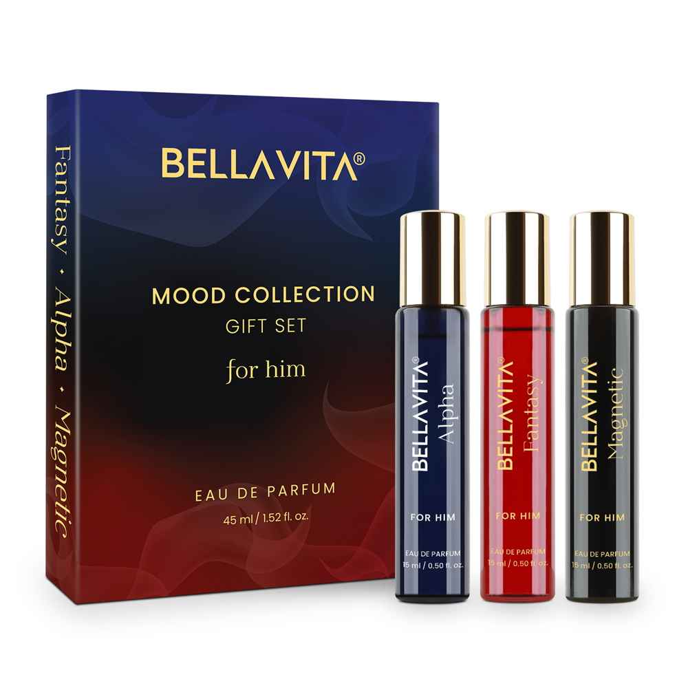 Buy Bella Vita MOOD COLLECTION PERFUME FOR HIM 15 ml x 3 - Purplle