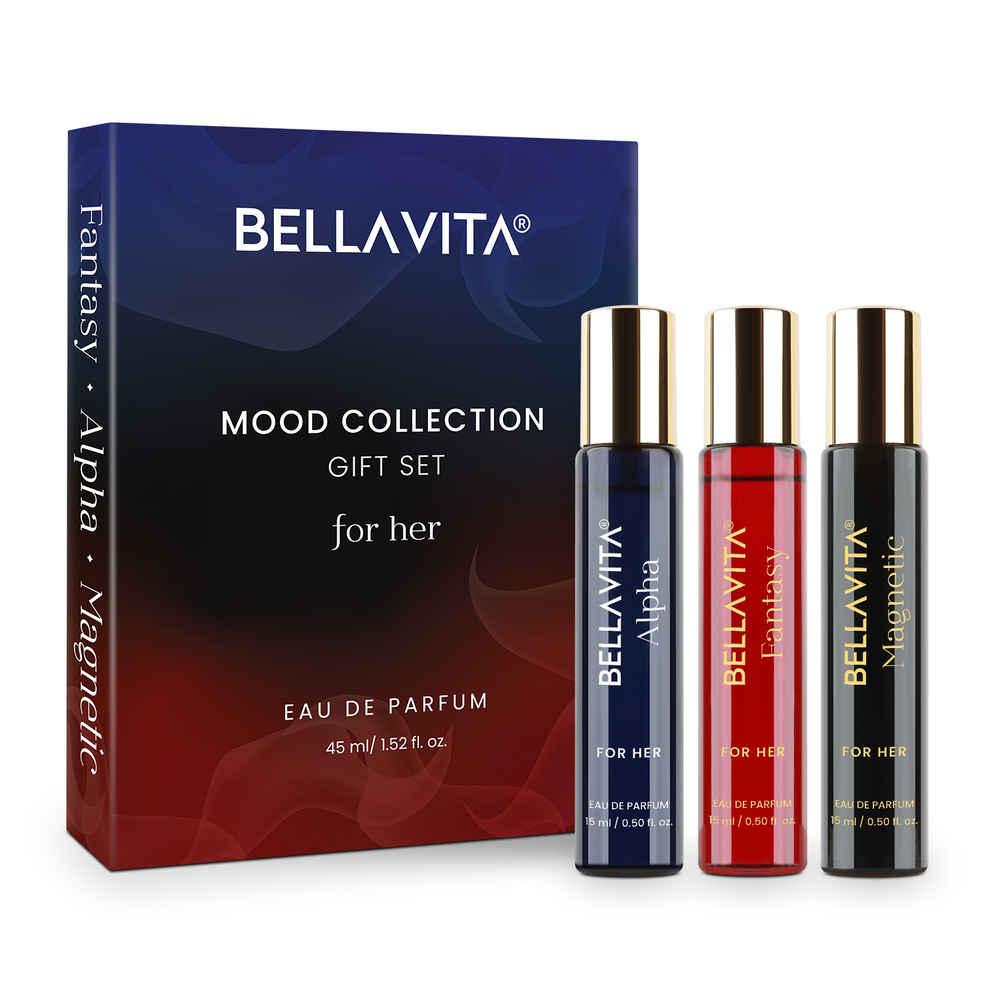 Buy Bella Vita MOOD COLLECTION PERFUME FOR HER 15 ml x 3 - Purplle