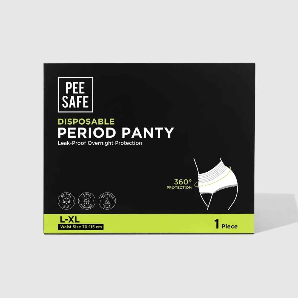 Buy Pee Safe Disposable Period Panty (L-XL) 1 Pc - Purplle