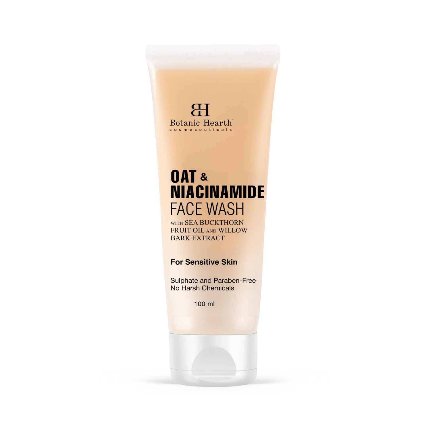 Buy Botanic Hearth Oat & Niacinamide Face Wash 100 ml - Purplle
