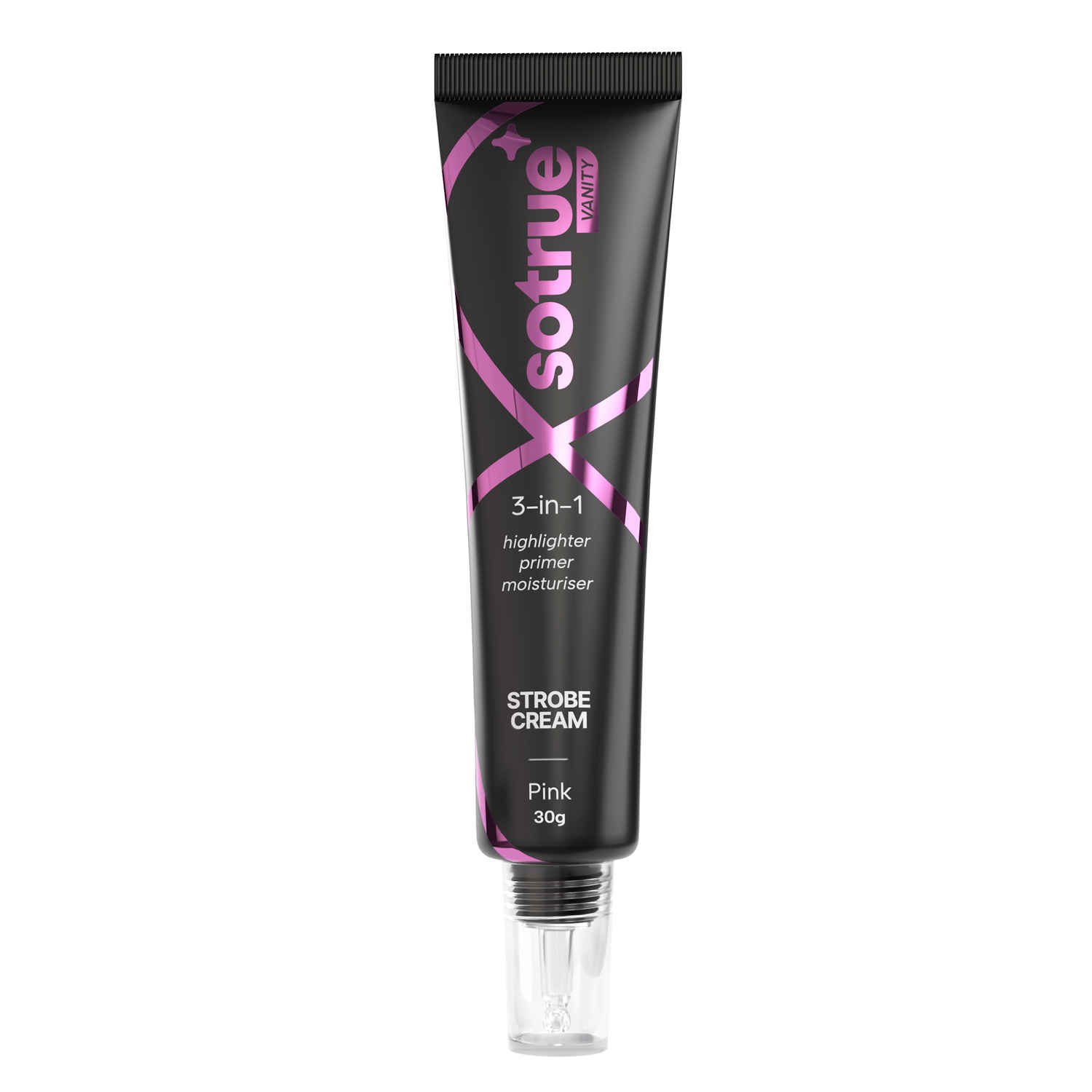 Buy SOTRUE Strobe Cream Pink for Face Radiance, Multipurpose Strobe Cream, Dewy Glazed Instant Glow, Highlighter For Face, Boosts Hydration, For All Skin Types, 30 gm - Purplle
