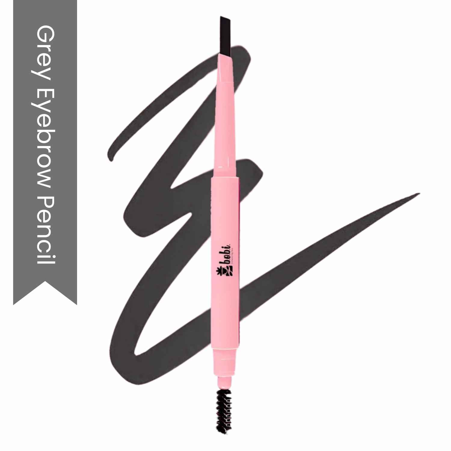 Buy b.o.b.i Grey Eyebrow Pencil Moisturiser Smudge Proof Wateproof Perfect Eyebrow Pencil Enhancer, 5 gm - Purplle