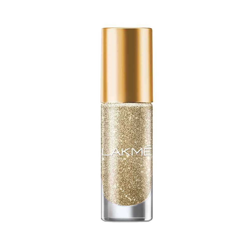 Buy Lakme Glitterati Collection Nail Paint Glam Grey 6 ml - Purplle