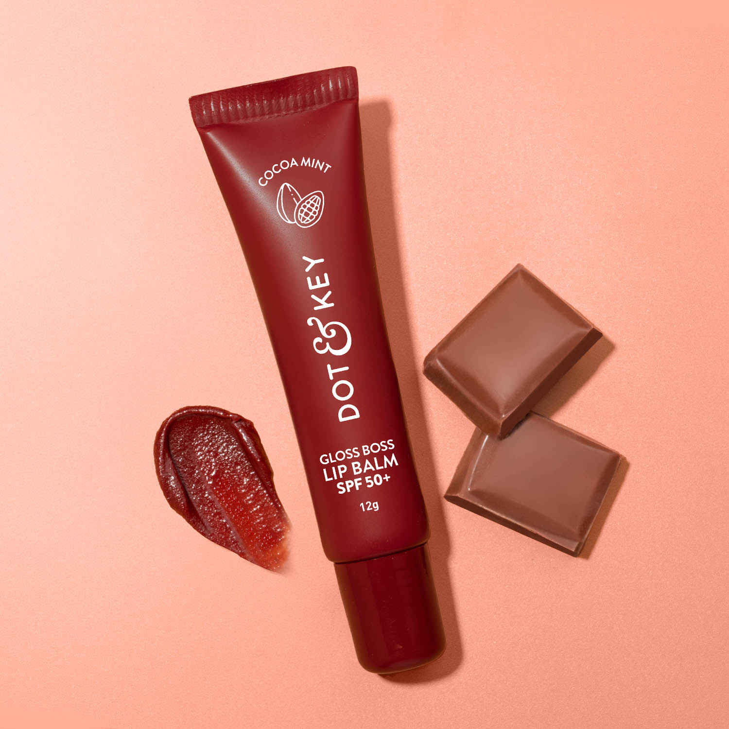 Buy Dot & Key Cocoa Mint SPF 30 Lip Balm with Vitamin C+E | Lip balm for Naturally Glowing and Hydrated Lips | Suitable for Dry & Dark Lips to Lighten | 12 gm - Purplle