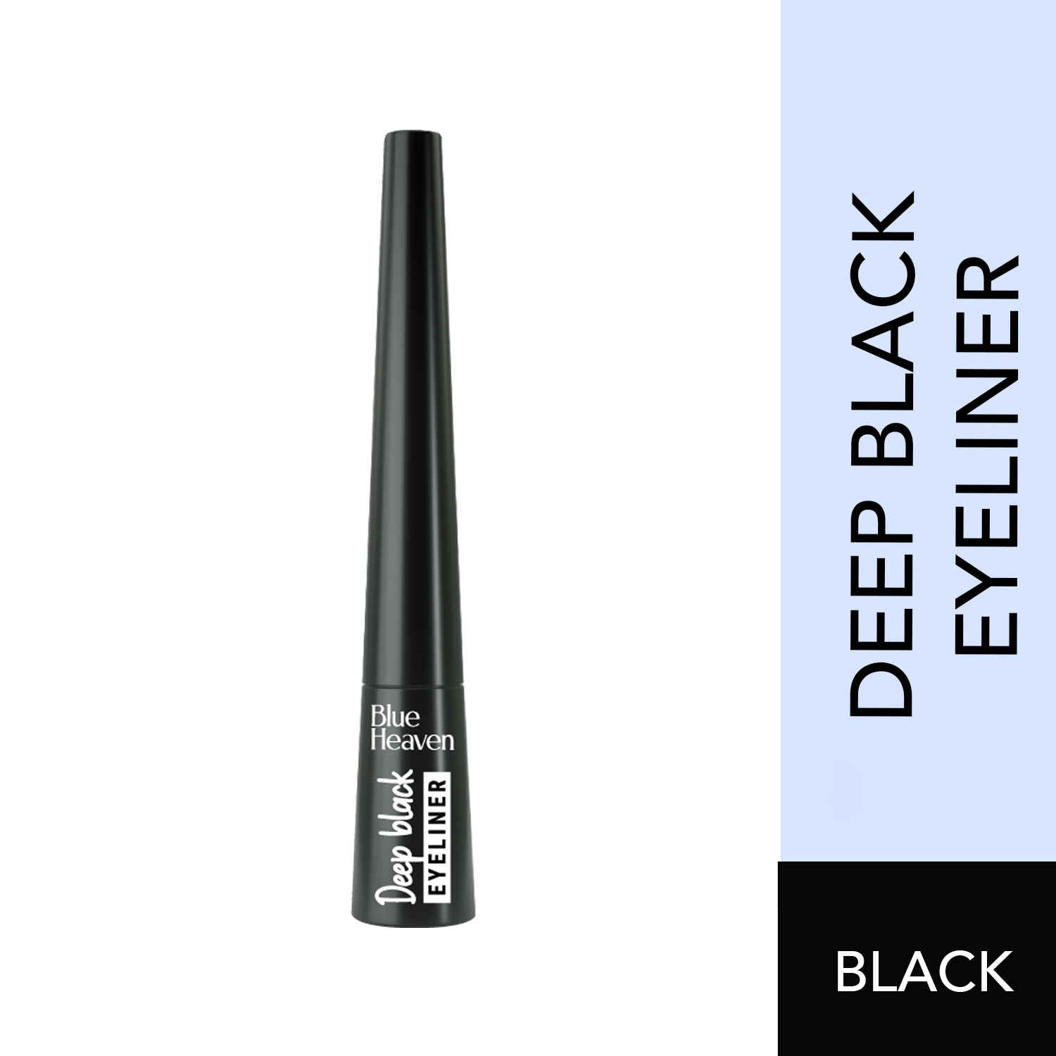 Buy Blue Heaven Deep Black Eyeliner, Black, 3.5 ml - Purplle