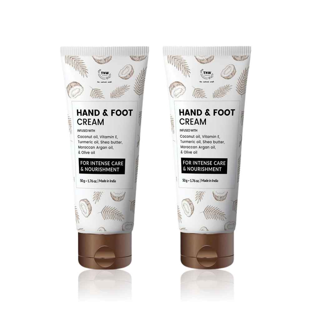 Buy Tnw - The Natural Wash Set of 2 Hand & Foot Cream 50 gm - Purplle
