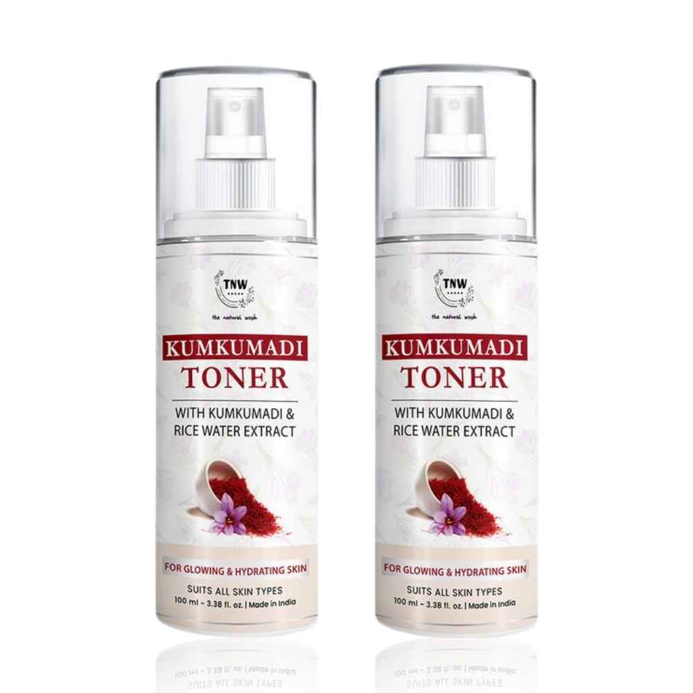Buy TNW – The Natural Wash Set of 2 Kumkumadi Toner 100 ml - Purplle