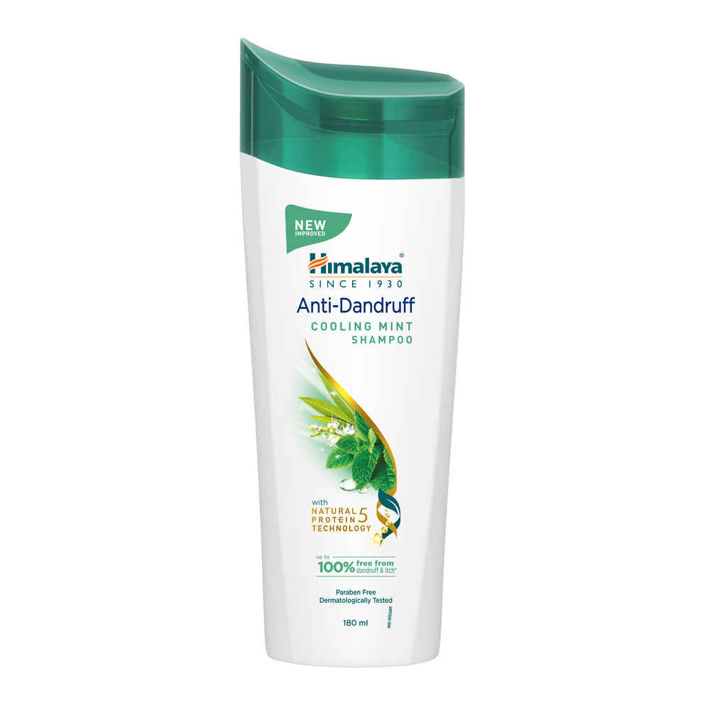 Buy Himalaya Anti Dandruff Cooling mint Shampoo 180 ml - Purplle