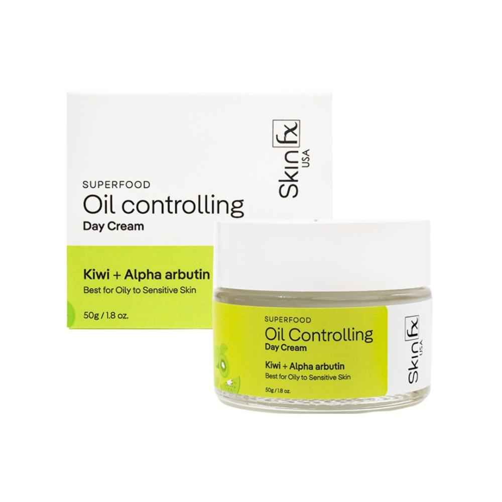 Buy Skin Fx Superfood Oil controlling Day cream, Best Moisturiser for Oily and Combination Skin, 50 gm - Purplle