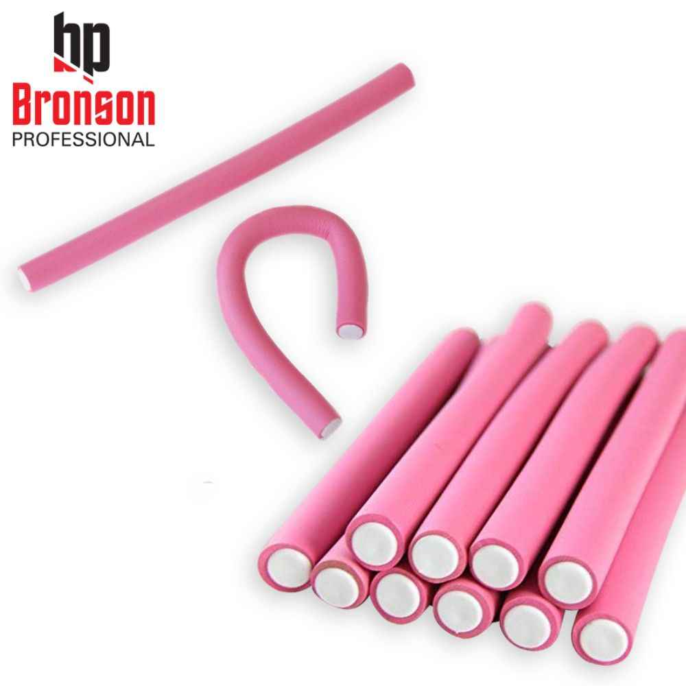 Buy Bronson Professional Hair Curling Rods Roller Hair Sticks - Pack of 10 ( Color May Vary) - Purplle