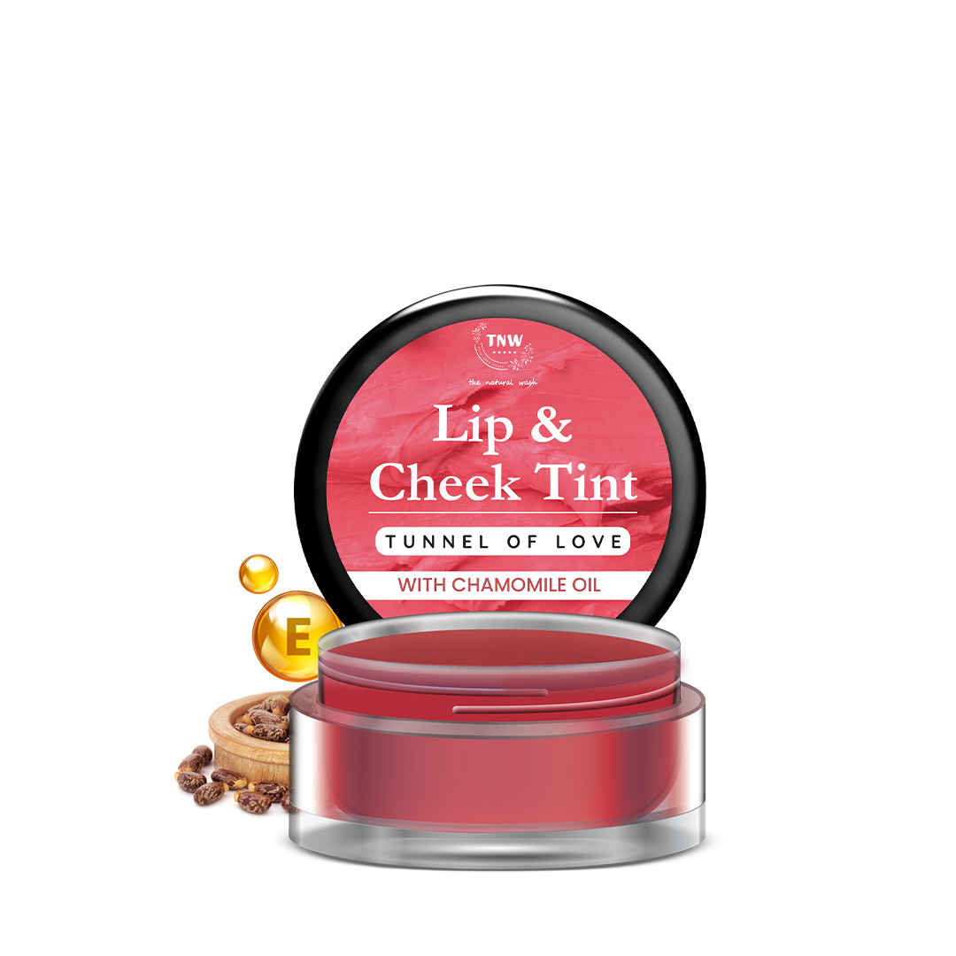 Buy TNW The Natural Wash Tunnel of Love | With Chamomile Oil | For lips, cheeks, & eyelids | For a natural makeup look - Purplle
