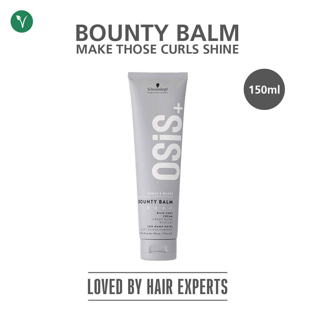 Buy Schwarzkopf Professional OSiS+ Bounty Balm Rich Curl Cream | 150 ml - Purplle