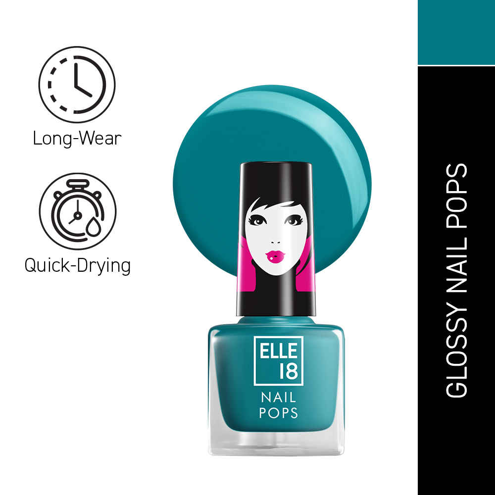 Buy Elle18 Nail Pops Nail Color 155 (5 ml) - Purplle