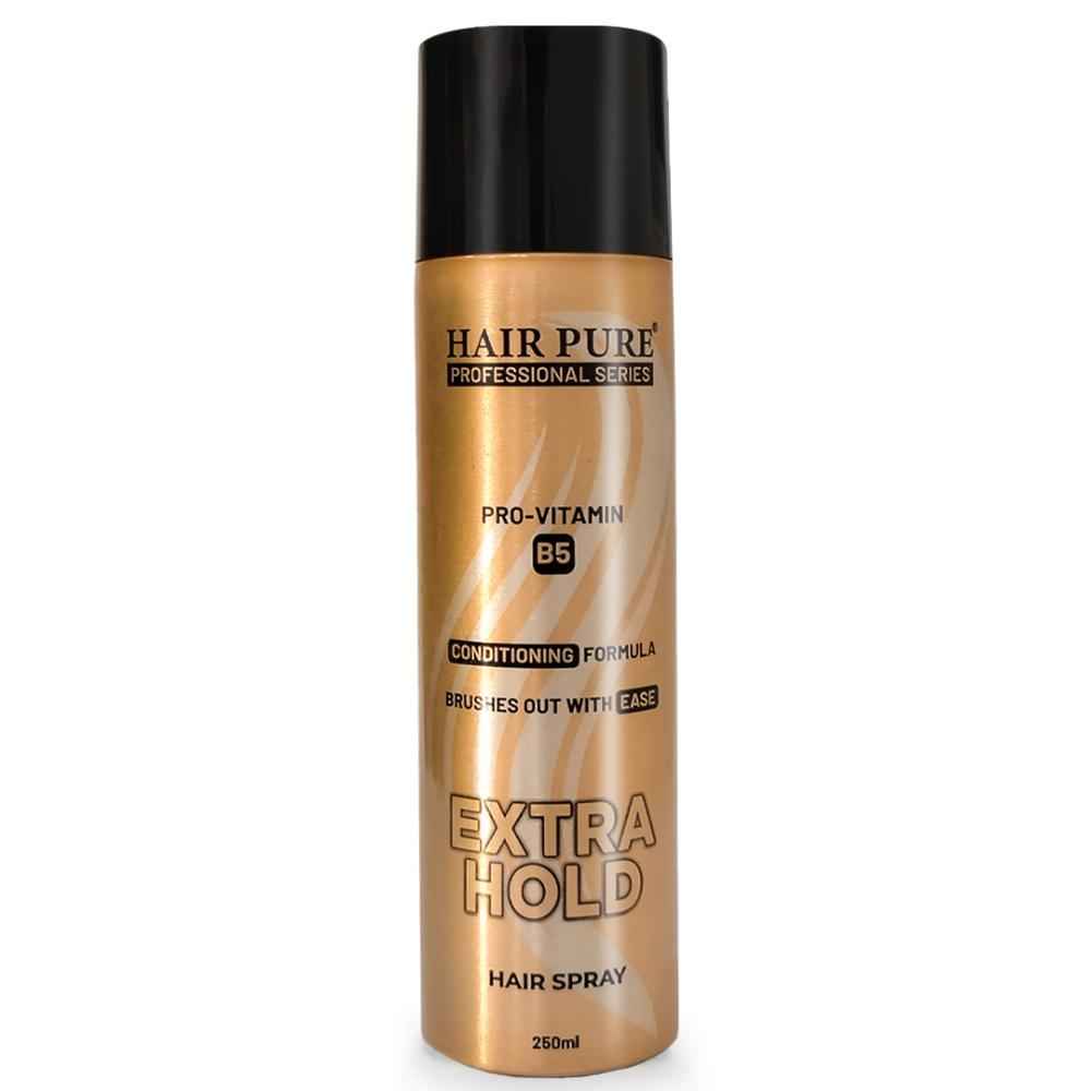 Buy Hair Pure Pro-Vitamin B5 Conditioning Formula Extra Hold Hair Spray 250 ml - Purplle