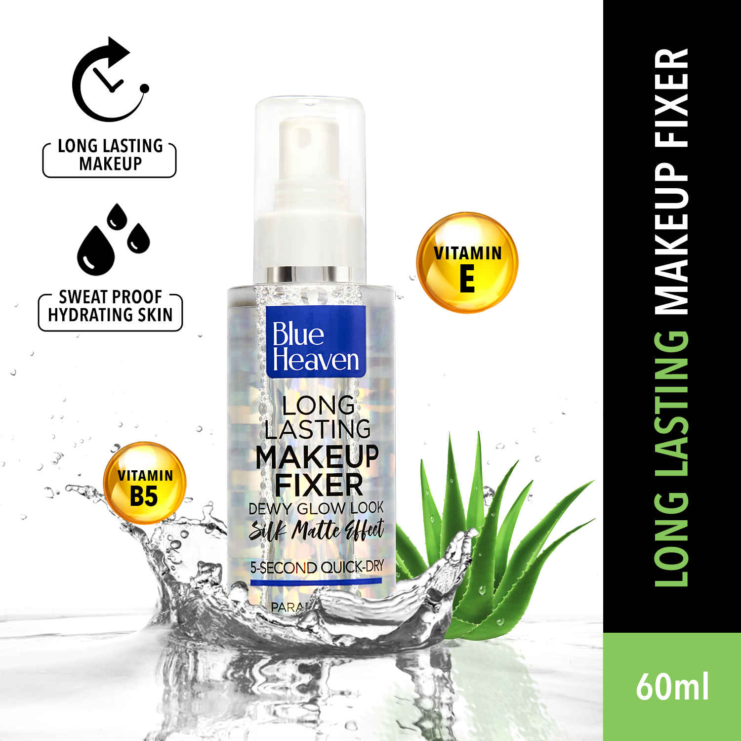 Buy Blue Heaven Long Lasting Makeup Fixer, 60 ml - Purplle