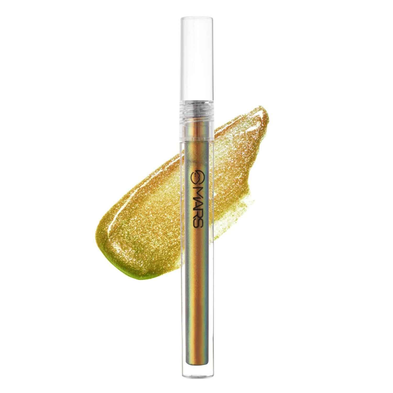 Buy MARS Northern Lights Duo Chrome Liquid Eyeliner (1.5 ml) (02-SOLAR FLARE) | Quick Dry Formula | Water Resistant | Smudgeproof | Rich Pigmentation | Effortless Application | Enhance Eyeliner Art - Purplle