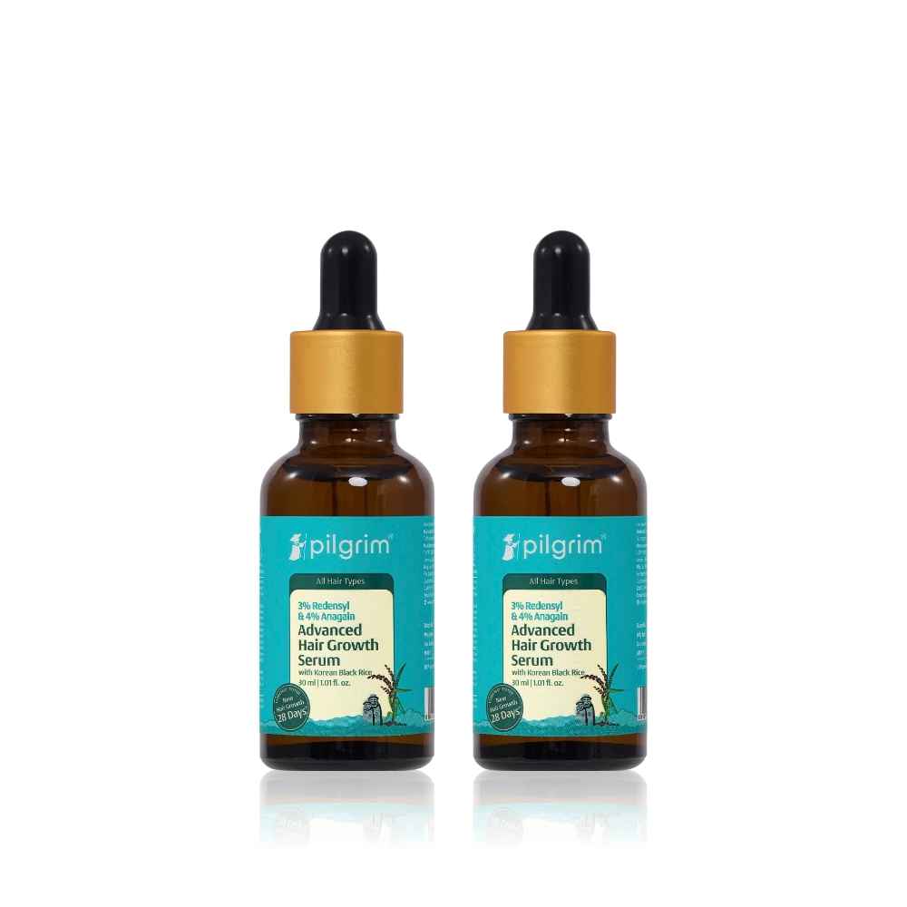 Buy Pilgrim Hair Growth Serum (30 ml) Pack of 2 - Purplle