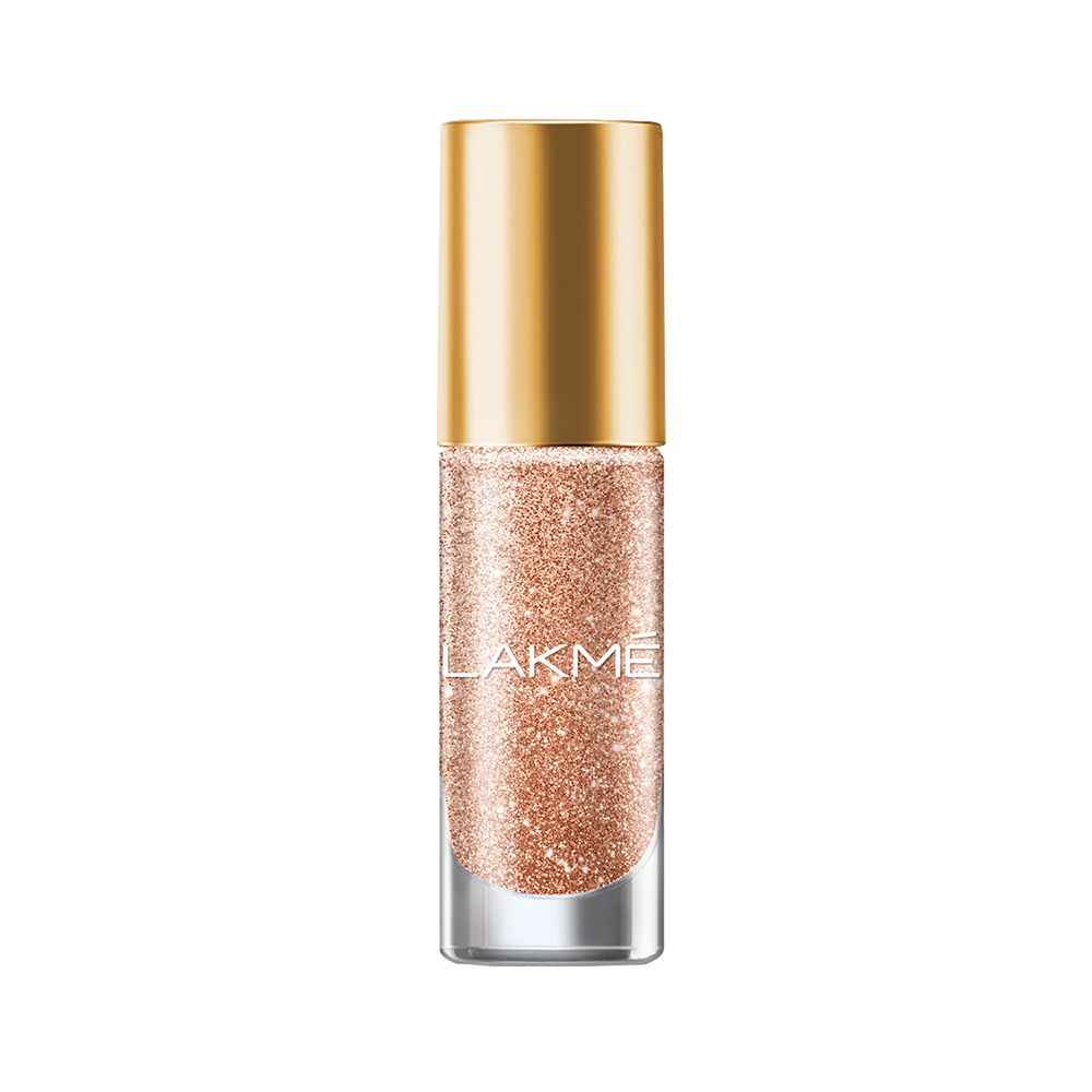 Buy Lakme Glitterati Collection Nail Paint Champagne Brown 6 ml - Purplle