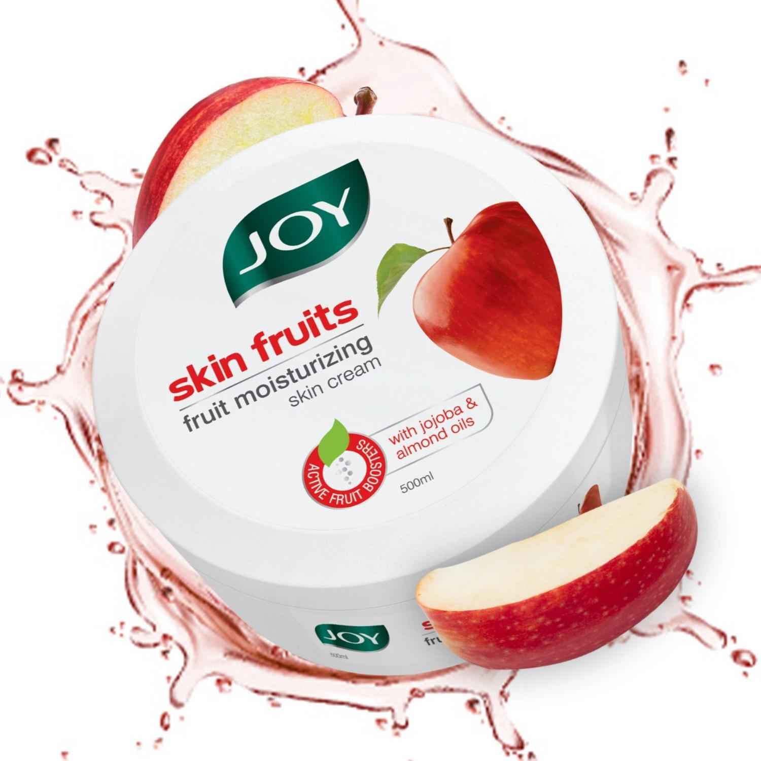 Buy Joy Skin Fruits Fruit Moisturizing Skin Cream, For All Skin Types 500 ml - Purplle