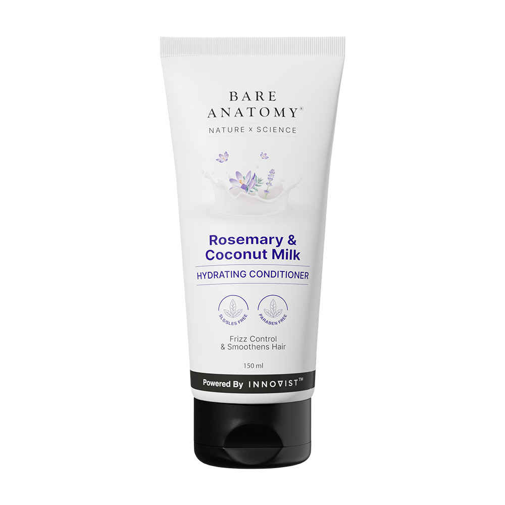 Buy Bare Anatomy Nature X Science Rose Mary & Coconut Milk Conditioner 150 ml - Purplle