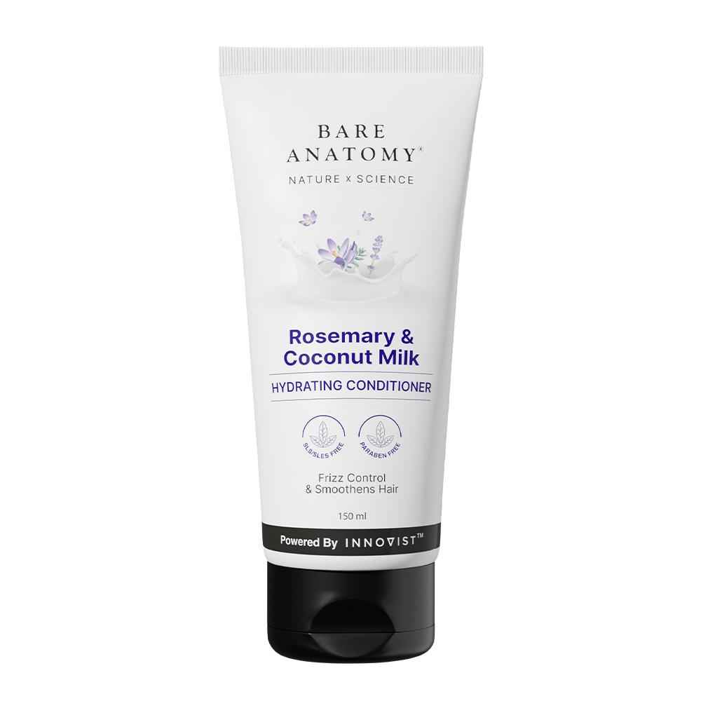 Buy Bare Anatomy Nature X Science Rose Mary & Coconut Milk Conditioner 150 ml - Purplle