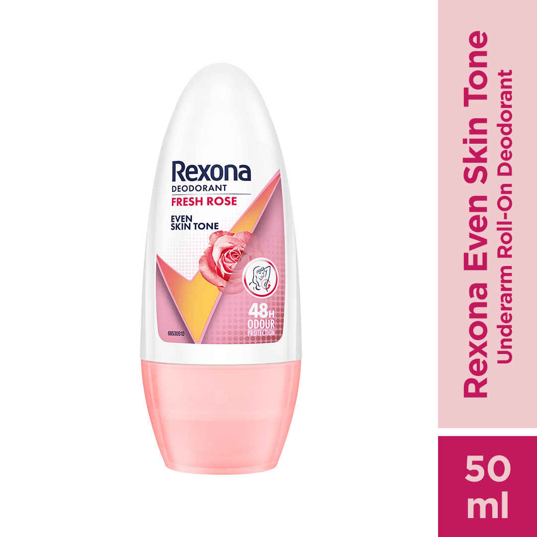 Buy Rexona Fresh Rose Underarm Roll On Deodorant For Women, 50ml - Purplle