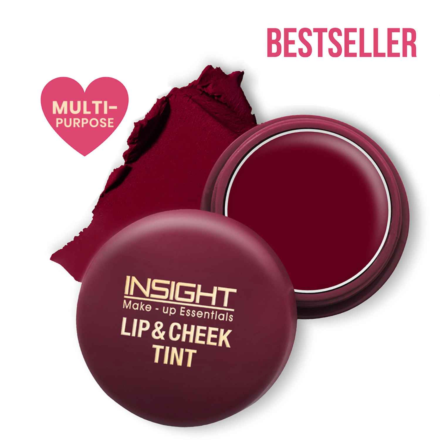 Buy Insight Cosmetics Lip & Cheek Tint - Mulberry Squash (3 gm) - Purplle