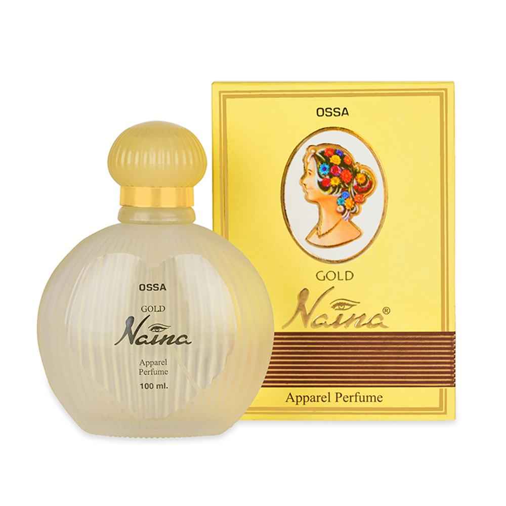 Buy Ossa Gold Naina Eau De Parfum Unisex Liquid Perfume With Musky And Ambery Notes|Long Lasting Edp 100 ml - Purplle