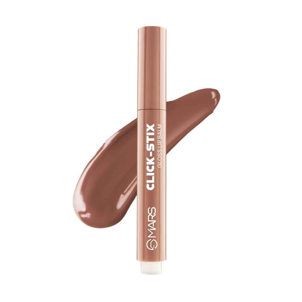 Buy MARS Click Stix Gloss Lip Balm (2.0 gm) (01-BEST NUDE) | High Pigmented | Ultra-Glossy Finish | Non-Sticky | Hydration | Enriched with Cocoa Butter - Purplle
