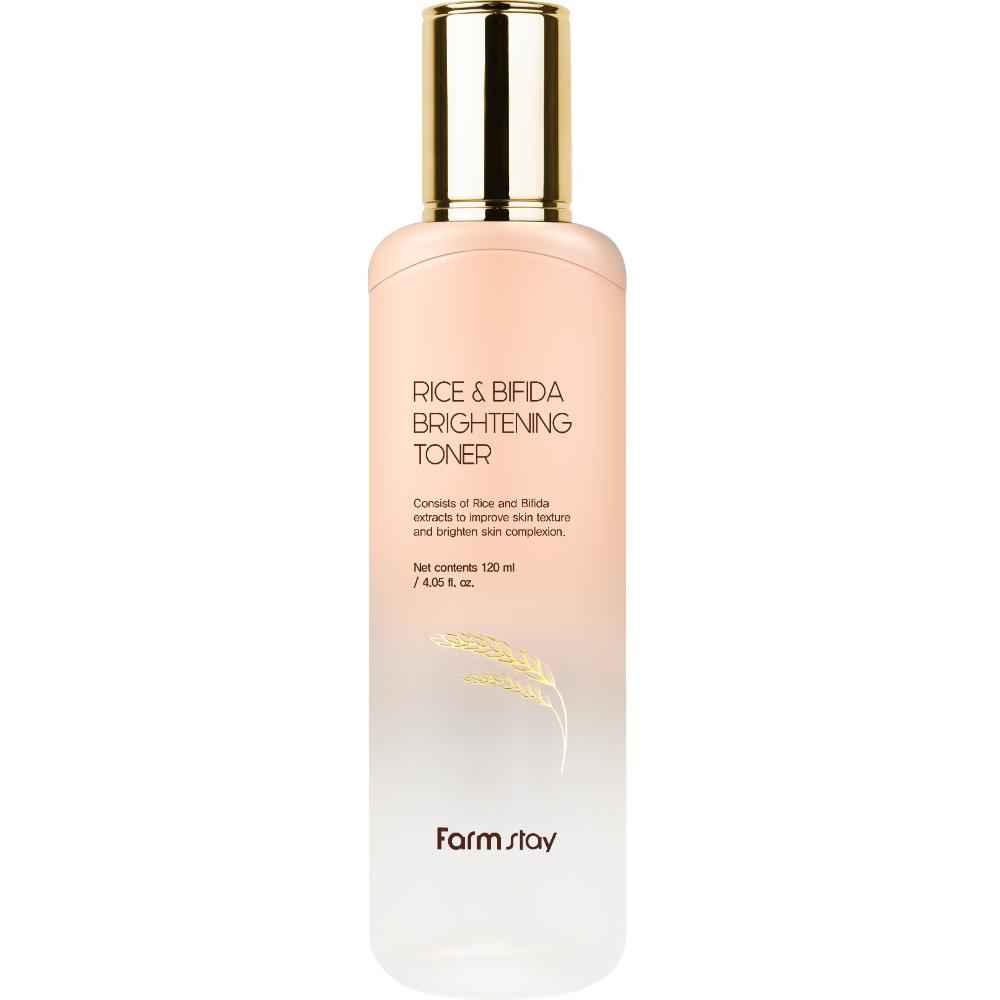 Buy Farmstay Rice & Bifida Brightening Toner 120 ml - Purplle