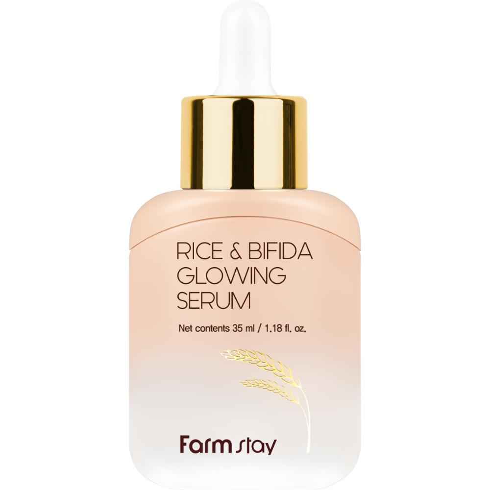 Buy Farmstay Rice & Bifida Glowing Serum 35 ml - Purplle
