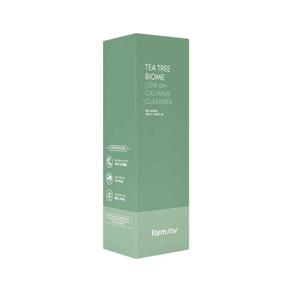 Buy Farmstay Tea Tree Biome Low Ph Calming Cleanser 180 ml - Purplle