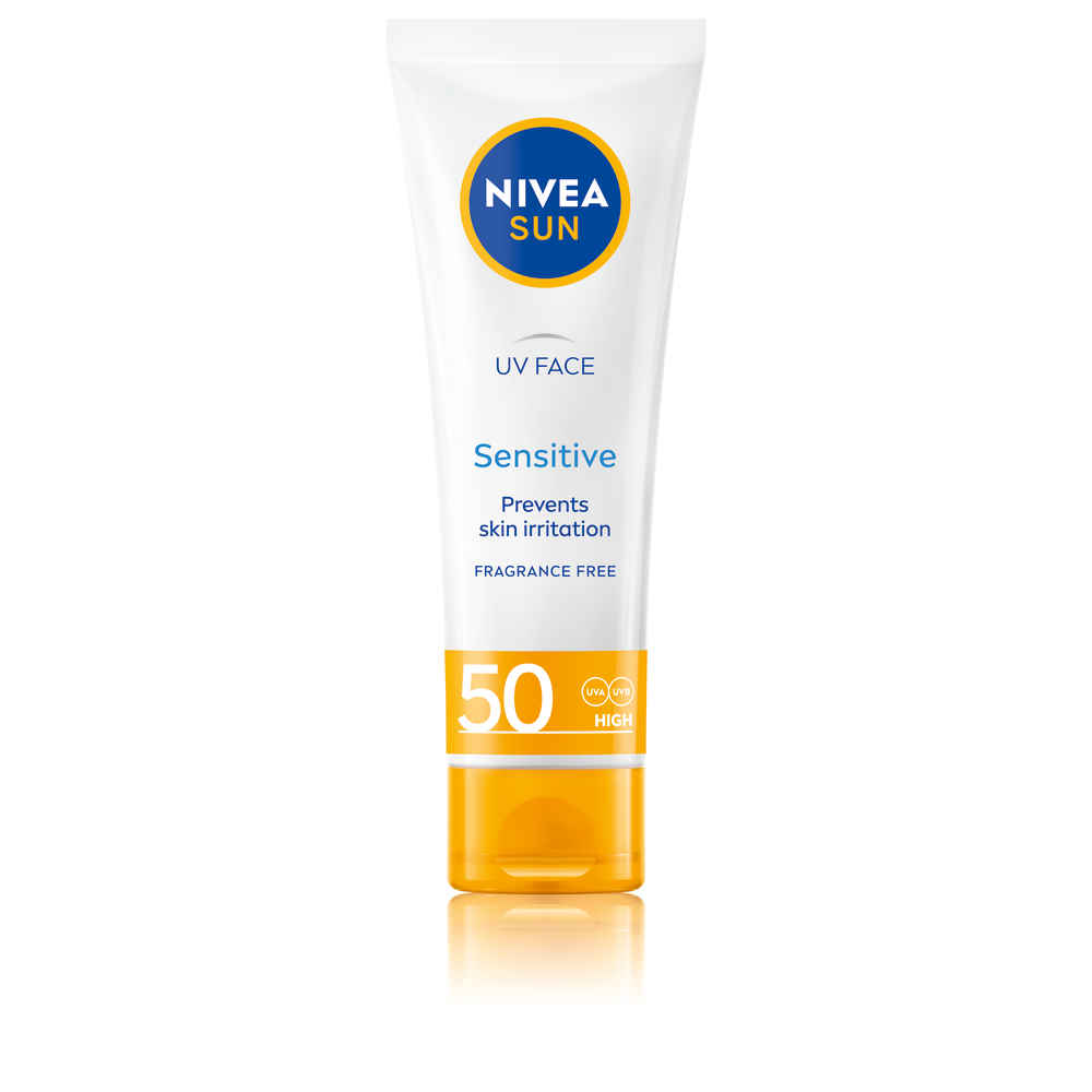 Buy NIVEA Sun Sensitive UF Face 50 ml - Purplle