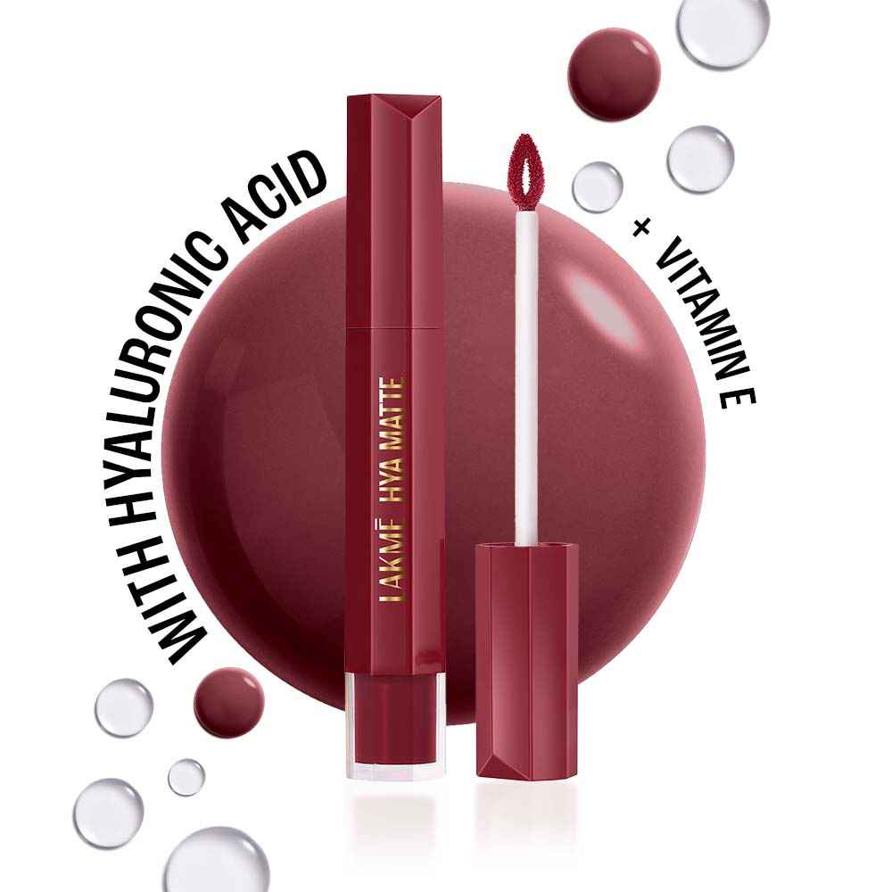 Buy Lakme 9to5 Hya Matte Liquid Lipstick With Hyaluronic Acid & Vitamin E, 2X Hydration, Long-lasting, Transferproof, Weightless Payday Pink - 5.3 ml - Purplle