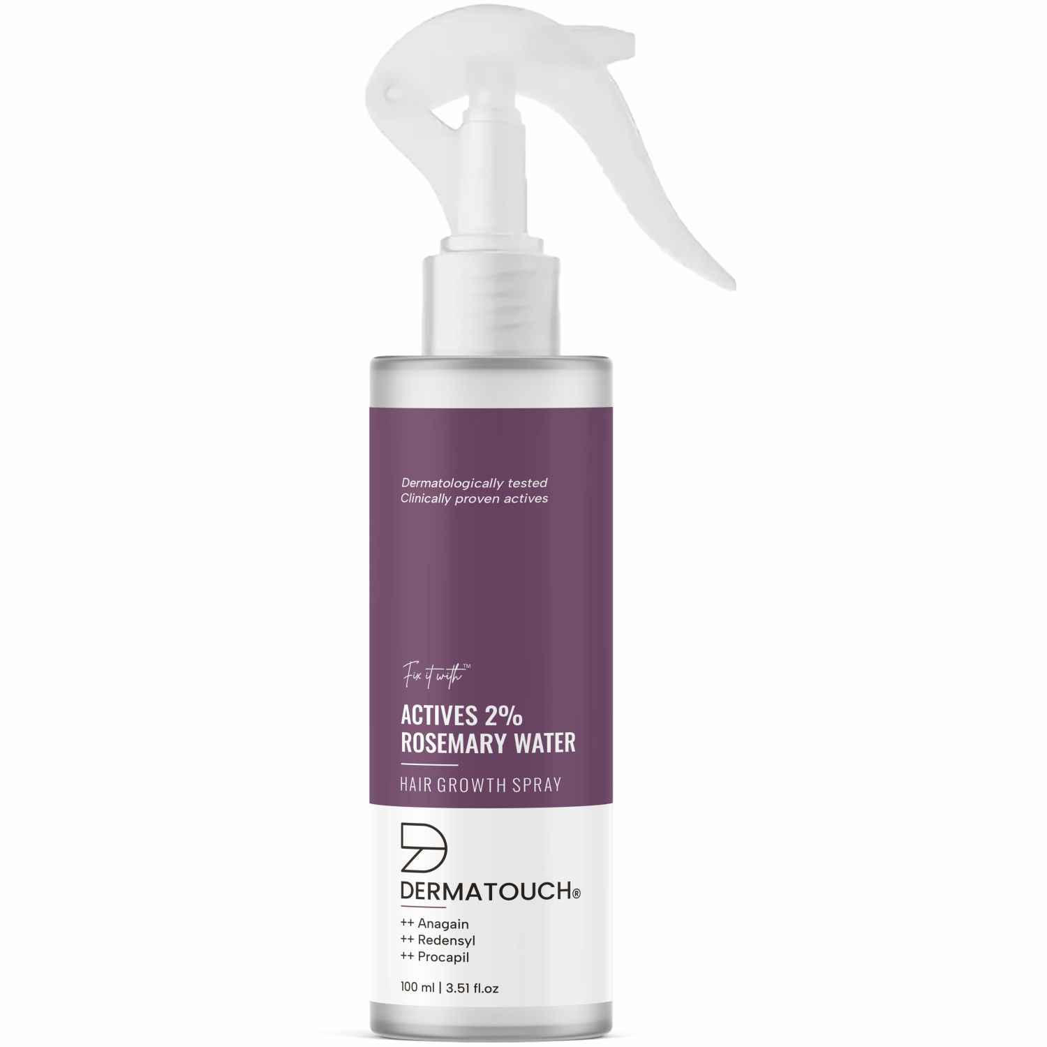 Buy Dermatouch Rosemary Water Hair Growth Spray - 100 ml - Purplle
