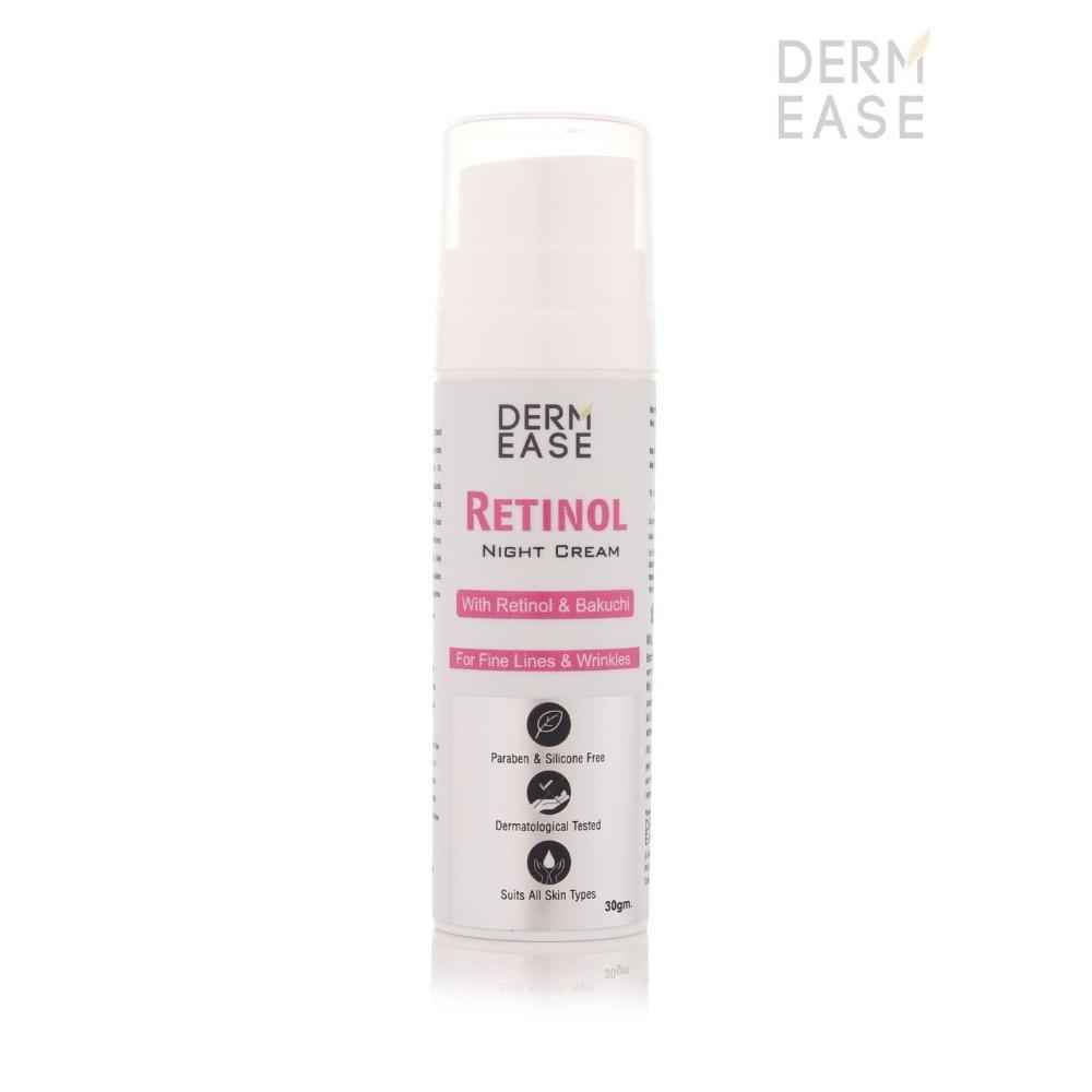 Buy Dermease Retinol Night Cream 30 ml - Purplle