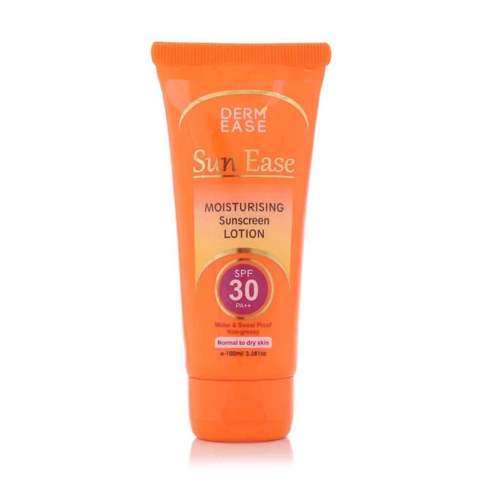 Buy Dermease Sun Ease Suncreen SPF 30+ Lotion 100 ml - Purplle