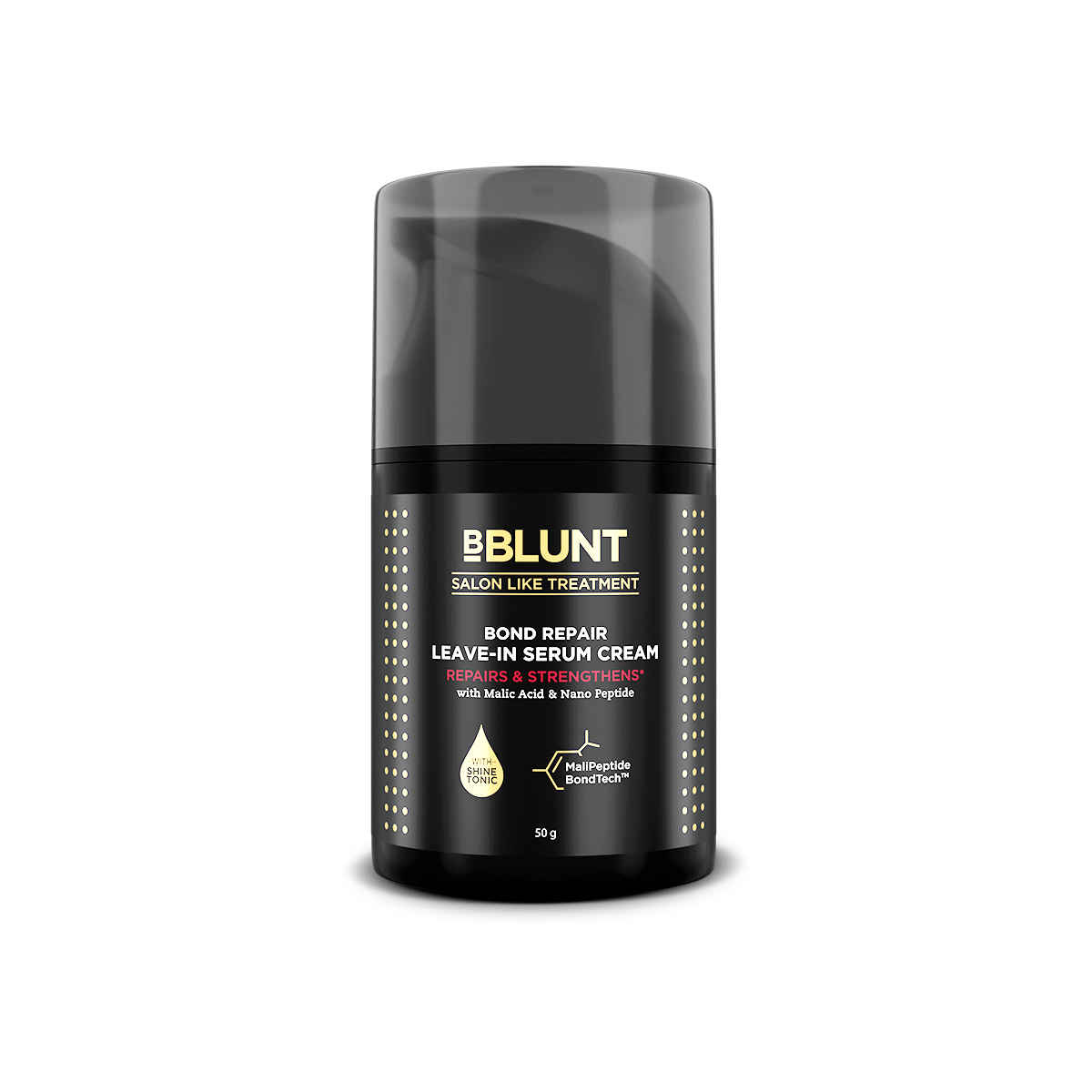 Buy BBLUNT Bond Repair Leave-In Serum Cream - 50 gm Repairs damaged hair by 89% in just 1 use* | Strengthens hair by 94% in just 1 use* | Non-sticky, lightweight formula for soft & silky hair | For Men & Women - Purplle