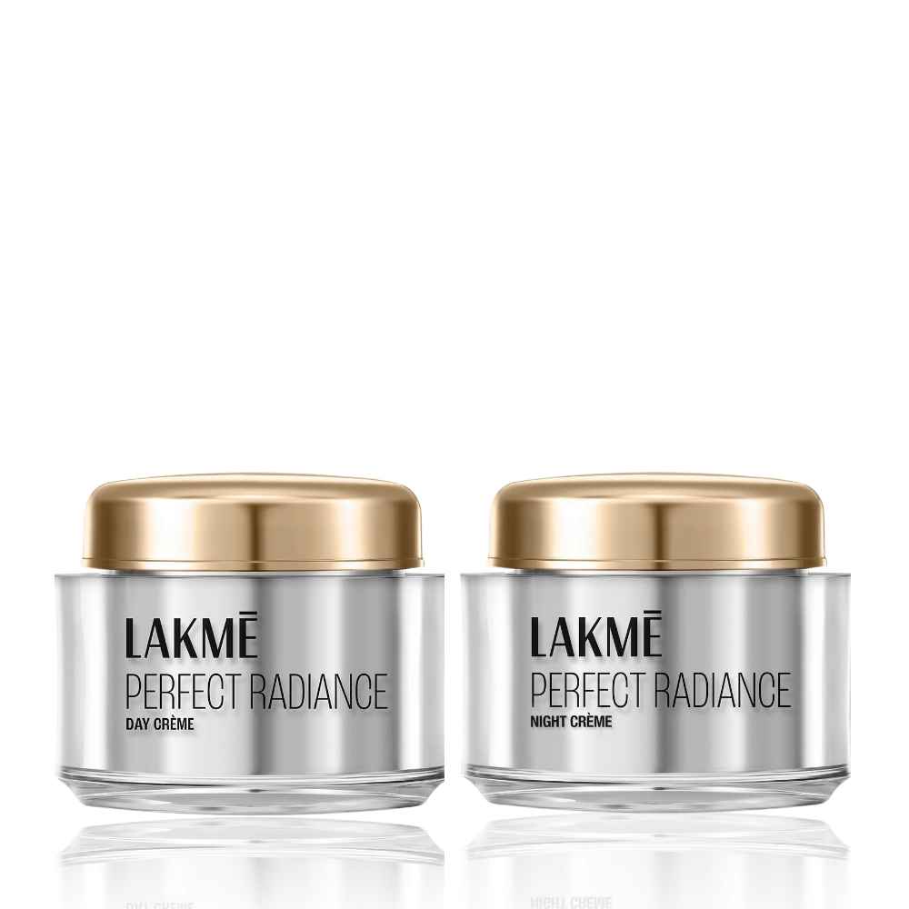 Buy Lakme Perfect Radiance AM PM Routine:Lakme Perfect Radiance Skin Ultimate Collection Day Cream (50 gm) + Night Cream (50 gm) Combo of 2 - Purplle