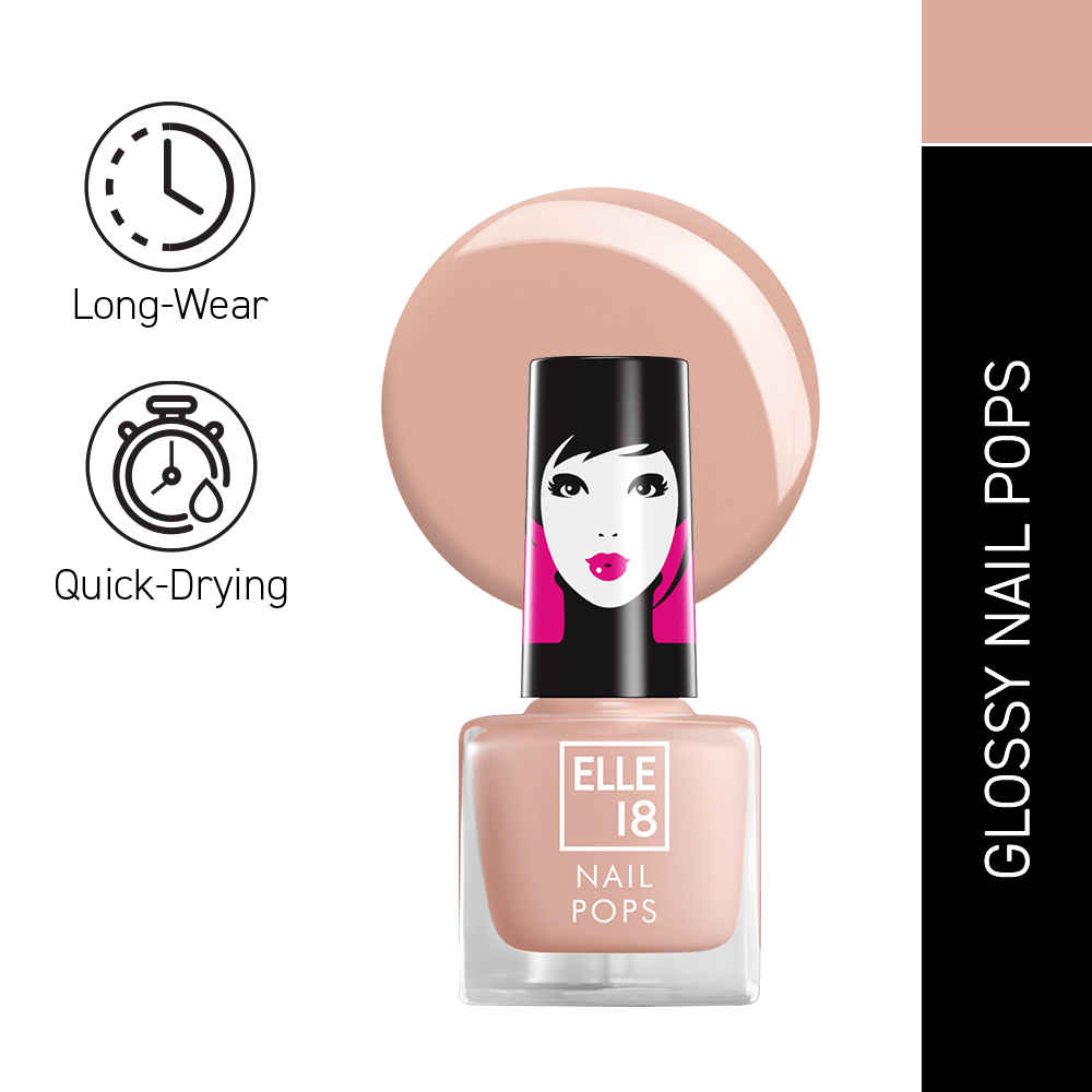 Buy Elle18 Nail Pops Nail Color 178, 5 ml - Purplle