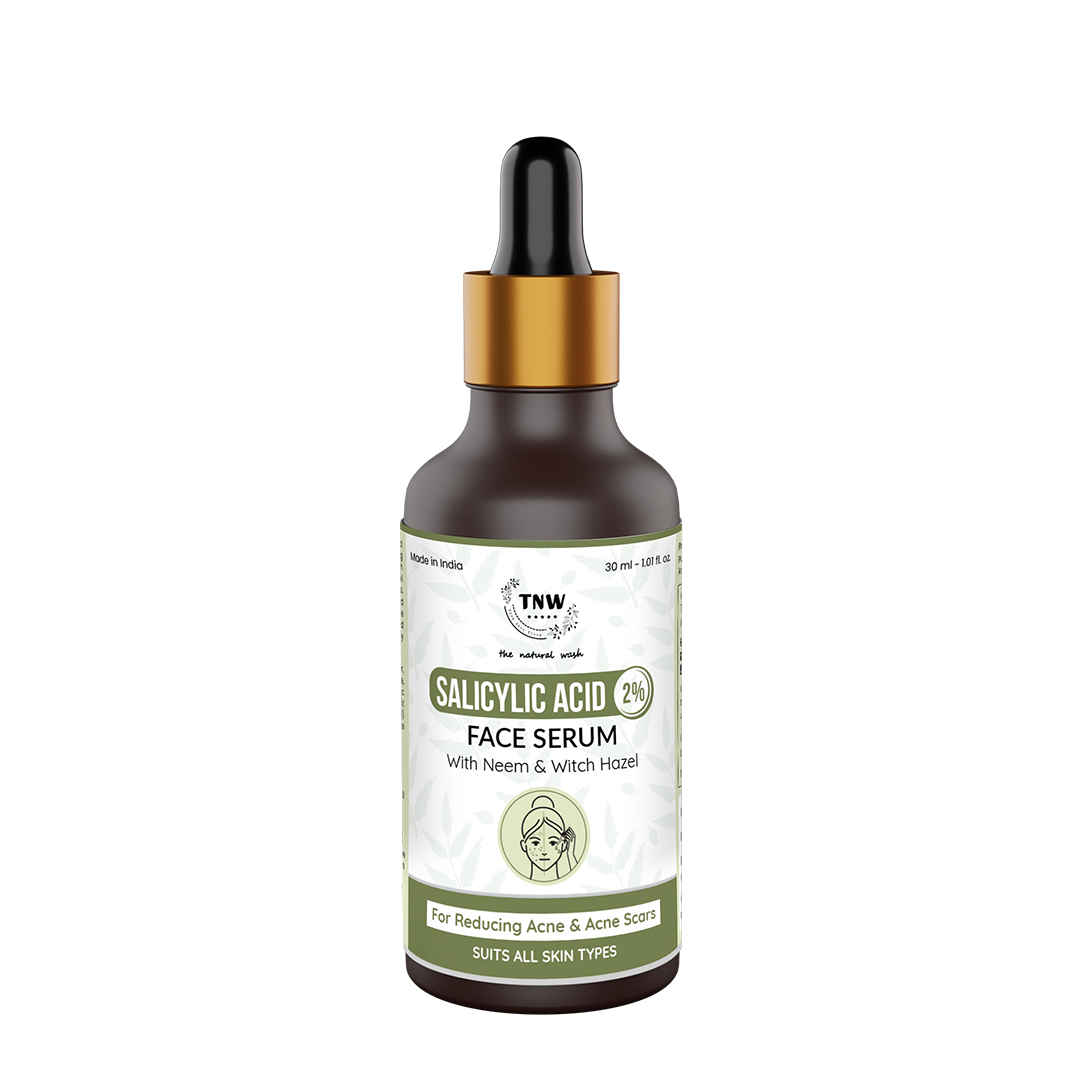 Buy TNW The Natural Wash Salicylic Acid Serum for Reducing Acne & Acne Scars | Serum for Clear Skin | Chemical-Free Face Serum with Neem &A Witch Hazel 30 ml - Purplle