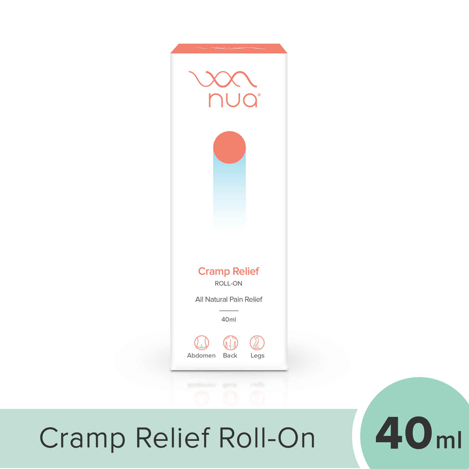 Buy Nua Cramp Relief Roll-On - (40 ml) - Purplle