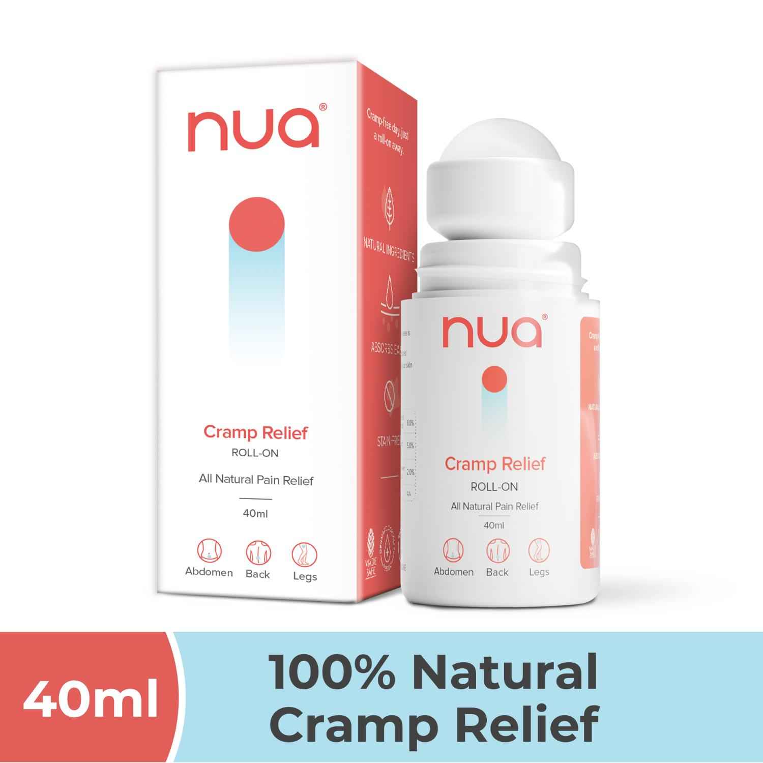 Buy Nua Cramp Relief Roll-On - (40 ml) - Purplle
