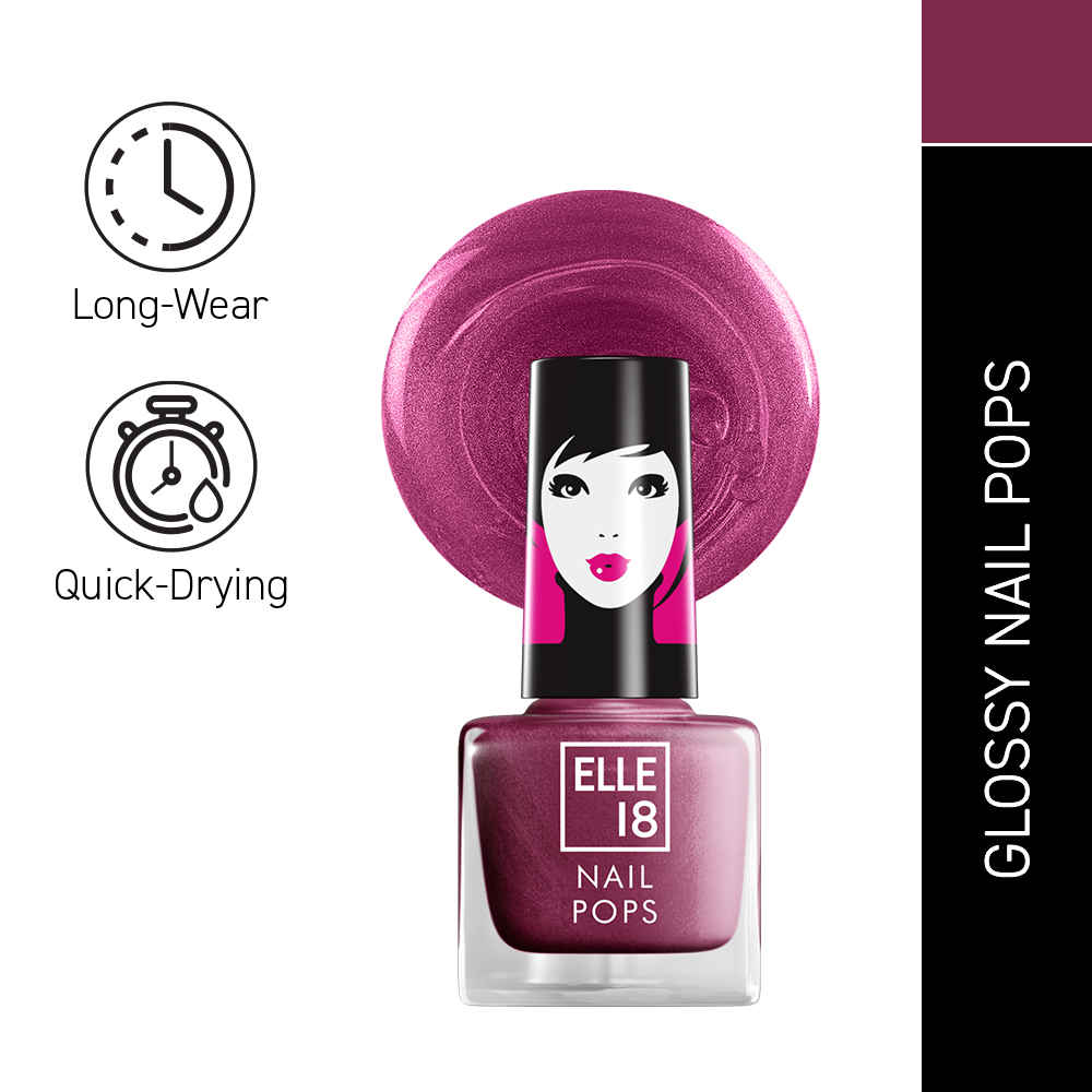 Buy Elle18 Nail Pops Nail Color Shade 22 (5 ml) - Purplle