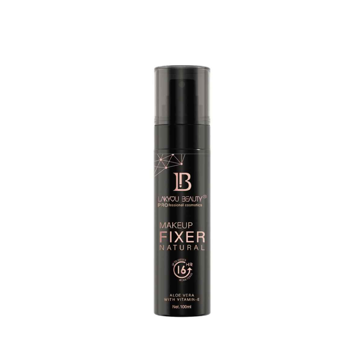Buy Lakyou Beauty Makeup Fixer Natural | 16hrs Long-Lasting | Aloe Vera & Vitamin E Mist Primer - 100 ml  (Transparent) - Purplle